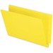Pendaflex Legal Recycled End Tab File Folder - 9 1/2" x 15 1/4" - 3/4" Expansion - Yellow - 10% Recycled - 50 / Box