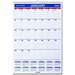 At-A-Glance Ruled Daily Blocks Monthly Wall Calendar - Julian Dates - Monthly - 1 Year - January 2022 till December 2022 - 1 Month Single Page Layout - 12" x 17" Sheet Size - Wire Bound - Chipboard, Paper - Reference Calendar, Eyelet - 1 Each