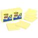 Post-it Pop-up Super Sticky Notes Refill - 3" x 3" - Square - Canary Yellow - 6 / Pack