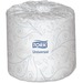 TORK Universal Bath Tissue Roll, 2-Ply - 2 Ply - 4.2" x 156.3 ft - 500 Sheets/Roll - 4.40" (111.76 mm) Roll Diameter - White - Paper - Soft, Absorbent, Embossed - For Bathroom - 48 / Carton 