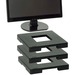 DAC Standard Monitor Riser Block - 34.93 kg Load Capacity - Flat Panel Display Type Supported - Black