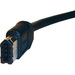 WiebeTech FIREWIRE Cable - FireWire - FireWire - 3ft - Black