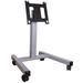 Chief Large Confidence Monitor Cart 3' to 4' (without interface) - 200 lb Capacity - 4 Casters - 36.1" Width x 36.1" Depth x 57.2" Height - Black - For 1 Devices