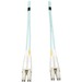 Eaton Tripp Lite Series 10Gb Duplex Multimode 50/125 OM3 LSZH Fiber Patch Cable (LC/LC) - Aqua, 12M (39 ft.) - LC/LC Aqua 12M