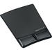 Fellowes Mouse Pad / Wrist Support with Microban® Protection - 0.88" x 8.25" x 9.88" Dimension - Black - 1 Pack