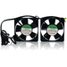 iStarUSA WA-FANAC120 Cooling Fan - 2 Pack - 4.72" Maximum Fan Diameter - 2 pc(s)