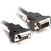 C2G 3ft Panel-Mount HD15 SXGA M/F Monitor Extension Cable - HD-15 Male - HD-15 Female - 3ft - Black