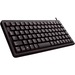 CHERRY G84-4100 Ultraslim Black Wired Mechanical Keyboard - Compact - USB & PS/2 Connectors - TAA Compliant - Laser Etched Keycaps