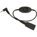 Jabra Audio Cable - Audio Cable - First End: Quick Disconnect - Second End: Sub-mini phone