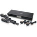 IOGEAR GCS1784 4-Port Dual Link DVI KVMP Switch with 7.1 Audio and Cables - 4 x 1 - 4 x Type B Keyboard/Mouse, 4 x DVI-I Server