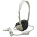 Califone Wired Stereo Headphone - 3.5mm Plug w/Inline Volume Control