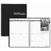 House of Doolittle Black on White Weekly Planner - Julian Dates - Weekly - 1 Year - January 2023 - December 2023 - 8:00 AM to 5:00 PM - Hourly - 1 Week Double Page Layout - 8 1/2" x 11" Sheet Size - Wire Bound - Paper - Black - Non-refillable - 1 Each