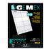 Gemex Name Badge Refill Sheets - 3.50" (88.90 mm) x 2.25" (57.15 mm) x - 400 / Pack - White