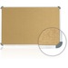 Ghent Cintra CTSK23 European Style Corkboard - 24" (609.60 mm) Height x 36" (914.40 mm) Width - Cork Surface - Self-healing - Gray Aluminum Frame - 1 Each