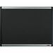 Lorell Mesh Bulletin Board - 48" (1219.20 mm) Height x 72" (1828.80 mm) Width - Fabric Surface - Black Anodized Aluminum Frame - 1 Each