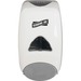 Genuine Joe Solutions 1250 ml Foam Soap Dispenser - Manual - 1.32 quart Capacity - Site Window, Soft Push, Sanitary-sealed, Refillable - White - 1Each