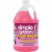 Simple Green Clean Building Bathroom Cleaner - Concentrate Liquid - 128 fl oz (4 quart) - 1 Each - Pink