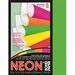 Pacon Laser Bond Paper - Neon Green - Recycled - 10% Recycled Content - Letter - 8.50" x 11" - 24 lb Basis Weight - 100 Sheets/Pack - Bond Paper - Neon Green