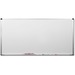 Balt ABC Markerboard - 96" (8 ft) Width x 48" (4 ft) Height - White Porcelain Steel Surface - Anodized Aluminum Frame - Rectangle - 1 Each