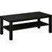 HON BL Series Coffee Table - Rectangle Top - 20" Table Top Length x 16" Table Top Width x 42" Table Top Depth x 2" Table Top Thickness - Assembly Required - Black