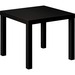 HON BL HBLH3170 Corner Table - 16" Height x 24" Width x 24" Depth - Black