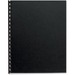 Fellowes Futura Presentation Covers - 11" Height x 8.5" Width x 0.1" Depth - For Letter 8 1/2" x 11" Sheet - Rectangular - Black - Polypropylene - 25 / Pack