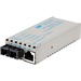 miConverter 10/100/1000 Gigabit Ethernet Fiber Media Converter RJ45 SC Single-Mode 34km - 1 x 10/100/1000BASE-T; 1 x 1000BASE-LX; US AC Powered; Lifetime Warranty