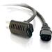 C2G 1.5ft 16 AWG Universal Power Cord With Extra Outlet - 1.5ft