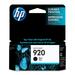 HP 920 Original Ink Cartridge - Single Pack - Inkjet - Black - 1 Each