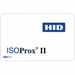 HID ISOProx II Card - Printable - RF Card - 2.13" x 3.37" Length - Glossy White - Polyvinyl Chloride (PVC)