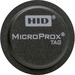 HID 1391 MicroProx Tag - 1.29" Diameter - Gray - Lexan