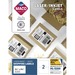 MACO White Laser/Ink Jet Internet Shipping Label - 5 1/2" x 8 1/2" Length - Permanent Adhesive - Rectangle - Inkjet, Laser - White - 2 / Sheet - 200 / Box - Lignin-free