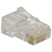 Tripp Lite RJ45 for Solid / Standard Conductor 4-Pair Cat5e Cat5 Cable 10 Pack - RJ-45