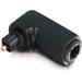 C2G Velocity Right Angle TOSLINK Port Saver Adapter - PVC