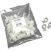 C2G .5in Nylon Cable Clamp - 50pk - Cable Clamp - Natural - 50 Pack - Nylon