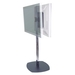 Premier Mounts CS Series Dual Pole Floor Stand - Up to 320lb - Up to 63" Plasma Display - Black - Floor-mountable