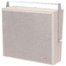 Valcom V-1026C-W Speaker System - Wood Grain, White - Wall Mountable - 80 Hz to 15 kHz - 1 Pack