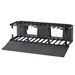 Panduit NetManager High Capacity Horizontal Cable Manager - Rack Cable Management Panel - 1 Pack - 3U Rack Height - 19" Panel Width