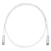 PANDUIT Cat.6 UTP Patch Cord - RJ-45 Male Network - RJ-45 Male Network - 10ft - Off-white, Clear