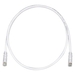 PANDUIT Cat.6 UTP Patch Cord - RJ-45 Male Network - RJ-45 Male Network - 3ft - Off-white, Clear