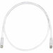 PANDUIT TX6 PLUS Cat.6 UTP Patch Cable - RJ-45 Male Network - RJ-45 Male Network - 5ft - Off-white