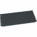 Middle Atlantic 5RU Blank Rack Panel - Steel and Flanged Blank Panel - Flat Black Powder Coat - Black