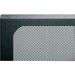 Middle Atlantic LVFD Series 18RU Vented Front Door for DWR and ERK Series Racks - Perforated with 64% Open Area - Black Powder Coat - 18U Rack Height