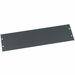 Middle Atlantic 3RU Flat Blank Aluminum Rack Panel - Flat Black Powder Coat