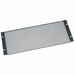 Middle Atlantic 4RU Vented Rack Panel - Perforated with 64% Open Area - Steel - Black Powder Coat - 4U Rack Height