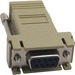 Tripp Lite Modular Serial Crossover Adapter Ethernet to Console Server RJ45-F/DB9-F - 1 x 9-pin DB-9 Serial Female - 1 x RJ-45 Network Female - Beige