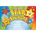 Trend I'm a Star Student Recognition Awards - 8.5" x 5.5" - Multicolor - 1 / Pack