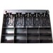 APG Cash Drawer PK-15TA-M1-BX Till - 8 Coin x 5 Note Euro Note Lay Flat Format. Till measures 15.4" x 11.1" x 2.4"