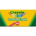 Crayola Colored Drawing Chalk Sticks - 3.2" Length - 0.4" Diameter - Assorted - 144 / Box