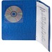 Adhesive CD Holders - 5 pack - Sleeve - Slide Insert - Polyvinyl Chloride (PVC) - Clear - 1 CD/DVD